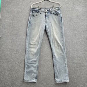 Levi's 511  Men Jeans‎ 31X30 Blue Straight Slim Logo Cotton Elastane